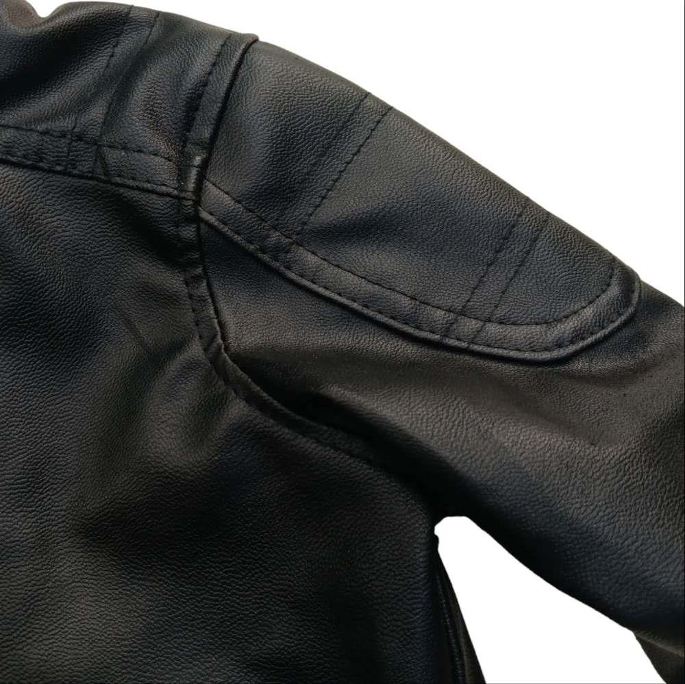 Hudson faux leather jacket. Size 2T
